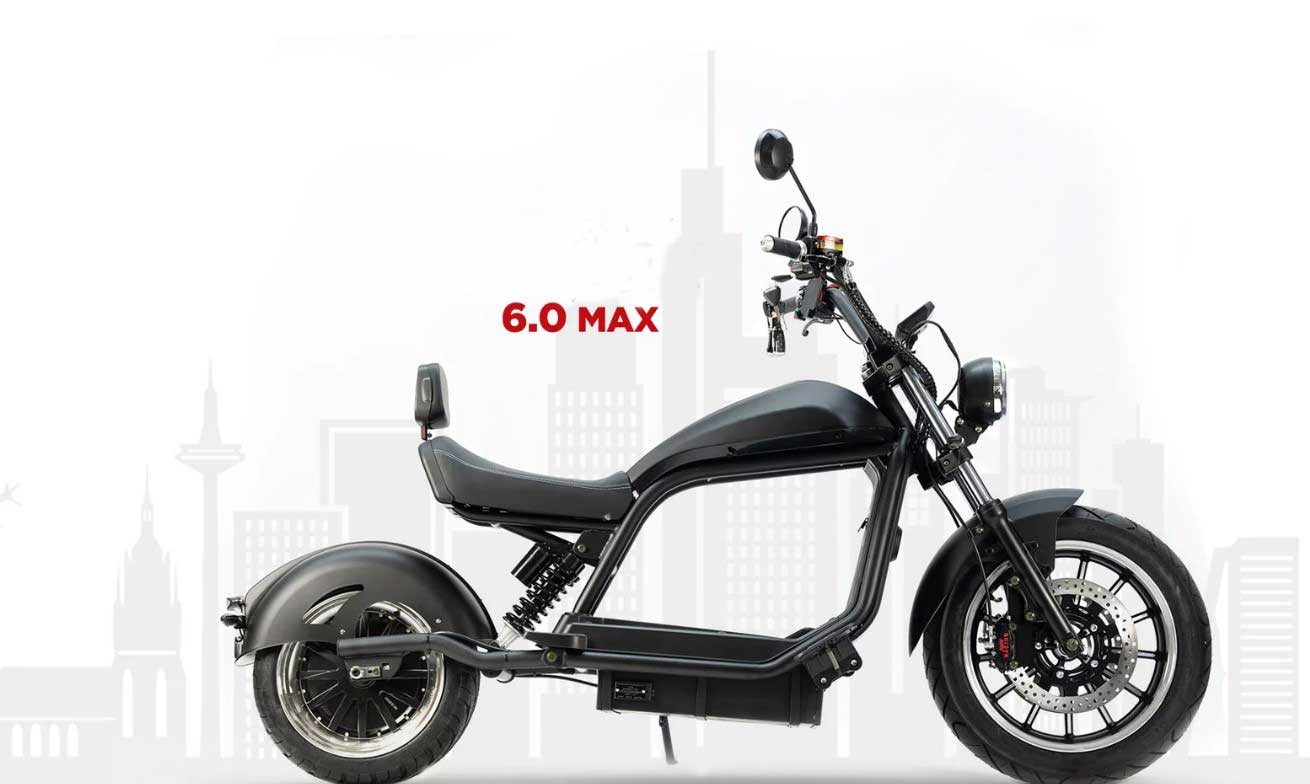 City Twister Max Premium 80 Km h e Chopper 6.0 e