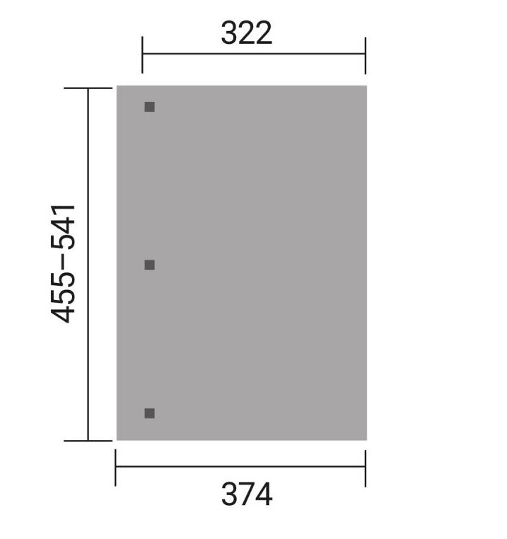 weka Terrassenüberdachung 672 Gr.4